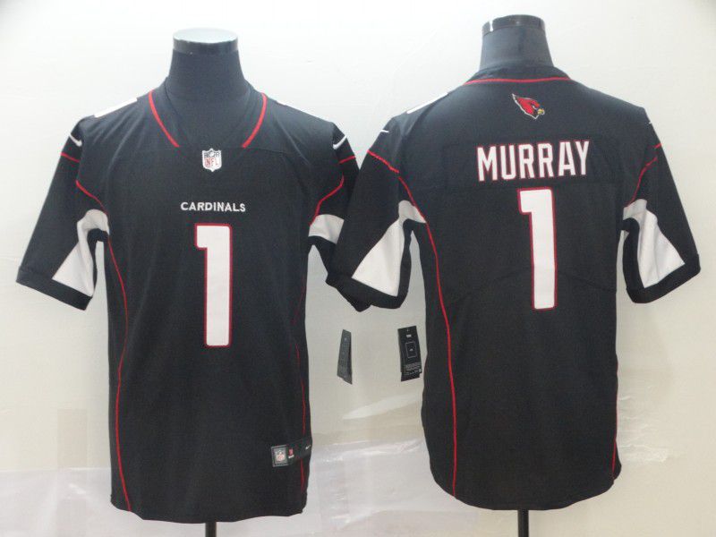 Men Arizona Cardinals #1 Murray Black Nike Vapor Untouchable Limited NFL Jerseys